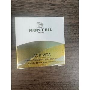 Monteil Paris Acti-Vita Enriched Eye Creme ProCGen 15ml – Anti-Aging Hydrating‎